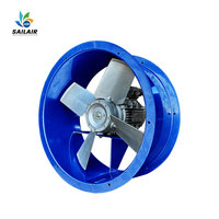 Ventilateur extracteur axial industriel électrique 0,37 kW OEM/ODM pour cuisine commerciale, élimination de la graisse et de la fumée des restaurants