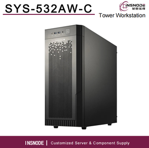 เวิร์กสเตชันแบบทาวเวอร์ Sys-532aw-c ซีรีส์ Core Ultra หน่วยความจำ DDR5 192GB PCIe 5.0 รองรับการประมวลผล GPU สำหรับงาน Deep Learning AI ซูเปอร์เวิร์กสเตชัน Sys-532aw-c - Product Image 1