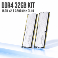 KINGBANK 32GB (2x16GB) DDR4 3200 PC RAM CL16 1.35V CX A-die Módulo de Memoria para Computadora de Escritorio Plateado para Juegos en Stock