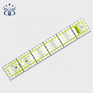 Thước Ghép Mảnh Acrylic May Chần Cứng Và Cắt Màu Xanh Lá Cây 5*30Cm Chuyên Nghiệp - Product Image 4