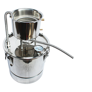 Equipo de Destilación de Rosas y Hidrosol, 10L 22L 36L 55L, Destilador Comercial Semiautomático con Bomba - Product Image 3