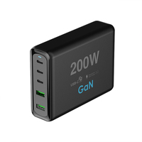 Produk penjualan terbaik 2023 65W 100W 200W Pd Qc Qqs Max Power usb-c pengisi daya ponsel Port C pengisi daya perjalanan ponsel pintar
