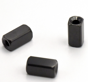 LeGood 6x6x16mm stainless steel custom laser engraved beads <b>spacer</b> - Product Image 5