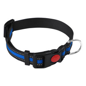 Collare <span class=keywords><strong>per</strong></span> Cani Personalizzato di Alta Qualità con <span class=keywords><strong>Targhetta</strong></span> Identificativa Riflettente in Poliestere <span class=keywords><strong>per</strong></span> Cani di Piccola, Media e Grande Taglia - Product Image 3