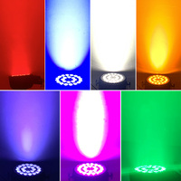 RGBWA UV 6in1 24X18W aleación de aluminio DMX512 lámpara para escenario club nocturno discoteca boda KTV fiesta DJ Home Show