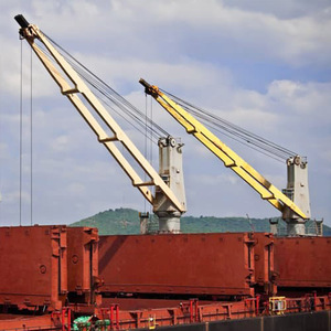 Gru a Ponte per Imbarcazioni 35t con Motore Idraulico, Gru Marina per Barche e Navi con Telecomando, Bassa Rumorosità, Certificata CE, con Cuscinetti a Ingranaggi - Product Image 3