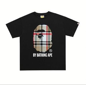 T-shirt tricoté Bapeess imprimé lettres version haute qualité 1:1 pour homme – Écologique, respirant, grandes tailles, tendance, décontracté, vente chaude - Product Image 1