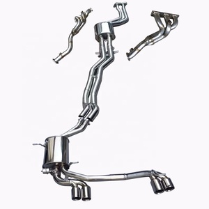 Sistema completo Catback Headers Tubo de <span class=keywords><strong>escape</strong></span> del colector de <span class=keywords><strong>escape</strong></span> para <span class=keywords><strong>BMW</strong></span> <span class=keywords><strong>E46</strong></span> M3 Parts 330i Motor Tuning - Product Image 1