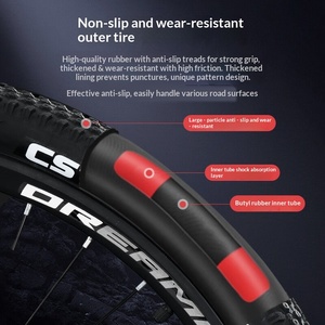 Aluminium-Legierung Mountainbike mit Vorderradaufhängung und Öl-Scheibenbremse, Geländefahrrad für Männer, Frauen, Studenten und Jugendliche - Product Image 3
