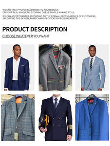 ชุดสูททางการสำหรับเจ้าบ่าวและเพื่อนเจ้าบ่าวชุดอิตาลีสามชิ้นล่าสุด - Product Image 5