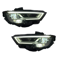 Phare de voiture à LED, phare halogène et xénon, éclairage extérieur automobile, feux de jour, clignotants à LED pour Audi A3