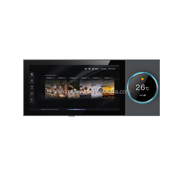 6-Inch Rotatable Touch Screen Android Smart Panel Kit Home Automation Control Panel Multi-Function Zigbee Tuya WiFi Switch