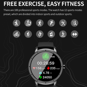 Touch Smart Watch braccialetto Fitness Tracker 4G 5G SIM messaggio di risposta promemoria PK Plus Pro Smartwatch Gel di silice - Product Image 4