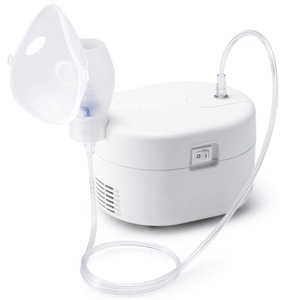 Nebulizador con compresor ultracompacto y de bajo ruido <span class=keywords><strong>Omron</strong></span> NEC-106 para niños y adultos, color blanco - Product Image 2