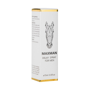 Spray Retardante <span class=keywords><strong>MAXMAN</strong></span> para Hombres con Diseño de Cabeza de Caballo - Product Image 1