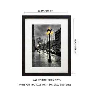 High Quality Black MDF Wood Picture <strong>Frame</strong> <strong>for</strong> Home Decor UV Printed Wholesale Wall <strong>Mount</strong> <strong>Photo</strong> <strong>Frame</strong> - Product Image 2