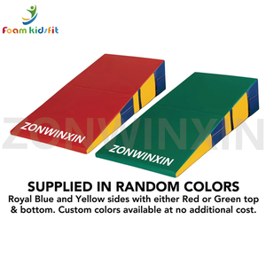 ZONWINXIN – <span class=keywords><strong>Tapis</strong></span> de <span class=keywords><strong>gymnastique</strong></span> pliables de luxe, type cale ou <span class=keywords><strong>tapis</strong></span> en forme de <span class=keywords><strong>fromage</strong></span>, pour équipement de <span class=keywords><strong>gymnastique</strong></span>, fournis directement par l'usine - Product Image 2