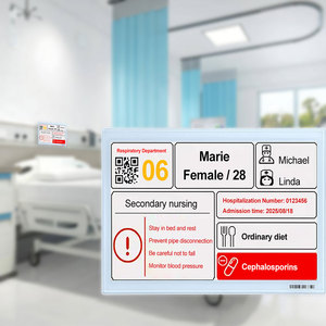 Étiquette de suivi des actifs avec écran E Ink pour la gestion des équipements médicaux, surveillance de la localisation et de l'état d'entretien dans l'hôpital - Product Image 1