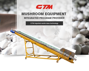 Cinta transportadora de vaciado para sala de cultivo, compost de setas - Product Image 3