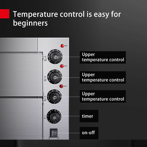 Horno de Pizza Italiano de Acero Inoxidable de Grado Alimenticio de Nuevo Diseño en Oferta para Pizzería - Product Image 5