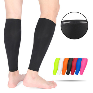 Protège-tibias respirant professionnel de performance avec manchon de compression du mollet pour le cyclisme, la course à pied et le <span class=keywords><strong>football</strong></span> - Product Image 1