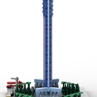 Bloques de Construcción de la Torre del Reino, Personalizados OEM, Juguete Educativo de Construcción para Niños de 5 a 7 Años, Plástico ABS, 40 Piezas
