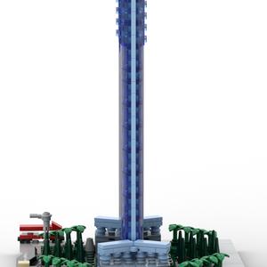 Bloques de Construcción del Famoso Edificio Kingdom Tower, Personalizados por el Fabricante, Juguete Educativo Popular para Niños, Artículo de Regalo de Plástico - Product Image 3