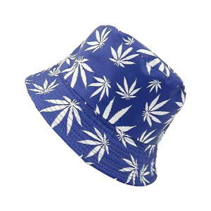 หมวกกันแดดแฟชั่นสำหรับเดินทางชายหาด11สีหมวกชาวประมงใบเมเปิ้ลโตรอนโตหมวกถังกัญชาสองด้านใช้ได้ทั้งชายและหญิง - Product Image 2