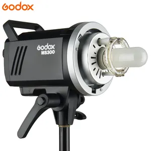 Godox MS300300Wポータブルミニマスタースタジオフラッシュライト照明写真ミニフラッシュストロボライトスモールスタジオ写真