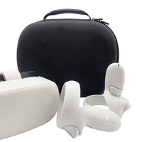 HOXC VR mallette de transport, étui rigide Portable et léger pour casque de jeu VR et accessoires de manettes