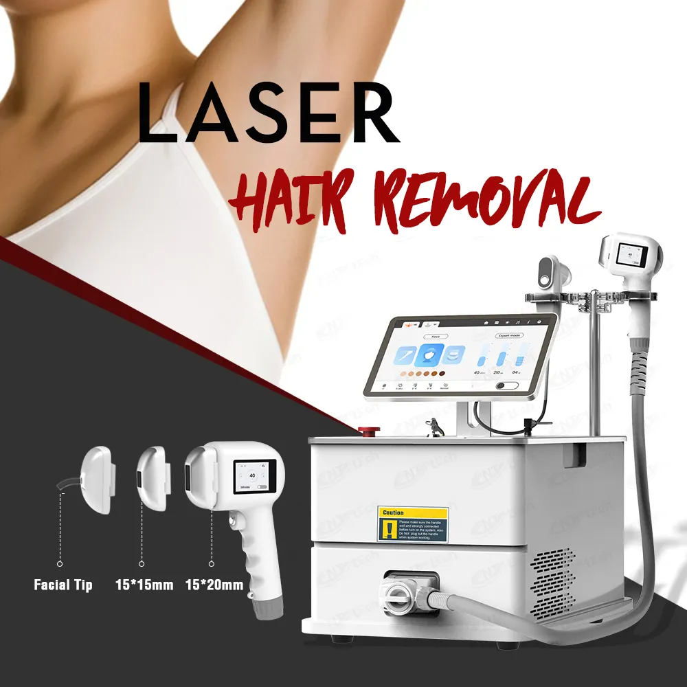 Unt Meest Populaire Professionele Nieuwste Diode Laser 3 Wave Ontharing Machine