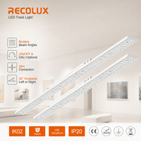 Fabricant de luminaires linéaires à LED DALI, luminaire sur rail multi-optique réglable pour projets de galeries