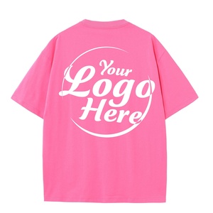Camiseta de Manga Corta para Hombre, 240g, Personalizable, de Secado Rápido, Transpirable, Estilo Urbano, Hombros Caídos, Cuello Redondo, Doble Hilo, Algodón Puro - Product Image 2