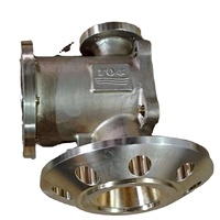 Usinage CNC personnalisé de pièces mécaniques en laiton cuivré, corps de vanne de moulage sous pression, corps de pompe à eau marine