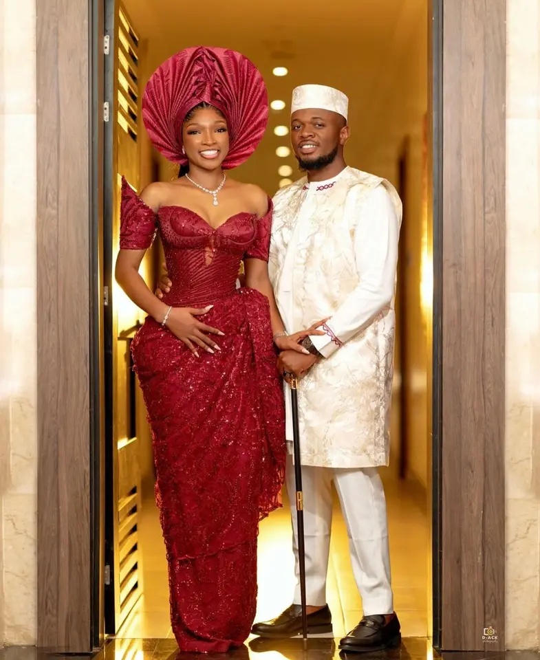 red nigerian wedding dress Latest Nigerian Traditional Red Wedding Dresses