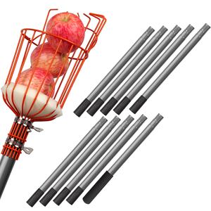 Perche télescopique motorisée en aluminium robuste, perche télescopique pour scie en fibre de carbone, perche télescopique pour cueilleur de <span class=keywords><strong>cerises</strong></span> - Product Image 1