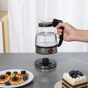 Carafe à café arabe en verre de 0,5 L, usage professionnel pour café, avec poignée en plastique durable, petit appareil de cuisine - Product Image 2