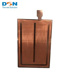 Customized copper liquid cooled copper vapor chamber Soldering Fins Heat sink Cooling System for Mini PC