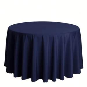 Nappe de table personnalisée en polyester/coton biodégradable et recyclable de haute qualité pour mariages et fêtes – Vente en gros Chine - Product Image 3