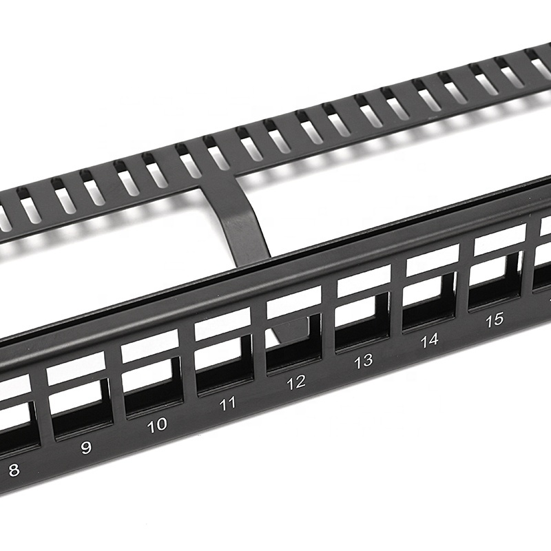 1U UTP заготовка типа rj45 Сеть 24 шт. порта cat5 патч-панель