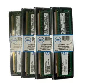 Sıcak Dell yeni 32GB 3200 ram sunucu bellek 32g DDR4 rdimm 3200MHZ 3 alıcı sunucu bellek için