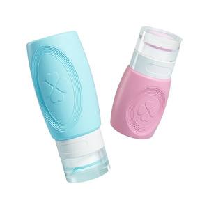 Silicone <b>Dispensing</b> <b>Bottle</b> 90ml Leak Proof Portable For Travel Skincare Toiletries - Product Image 3