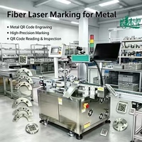 Machine de marquage laser à fibre, équipement de marquage laser à fibre automatique pour la traçabilité des métaux