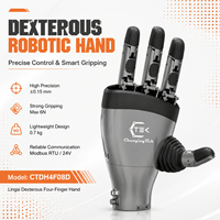 Main robotique déextéreuse à quatre doigts CTDH4F08D pour l'automatisation de la logistique d'entrepôt et du palettisation