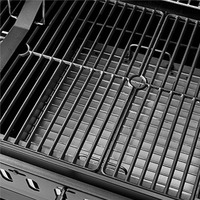 Barbecue à gaz et charbon de bois d'extérieur OEM/ODM en gros, four double usage domestique de grande taille sans fumée pour hôtels et cours
