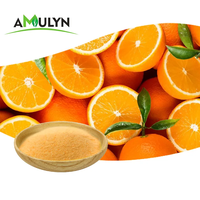 Poudre d'extrait de fruit d'orange avec vitamine C pour boissons instantanées, emballage sous vide en fût