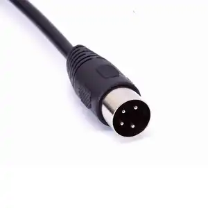 Fornitura direttamente dalla fabbrica Din 4 Pin connettore maschio a maschio adattatore cavo di prolunga per Dvr digitale videoregistratore & Din Audio