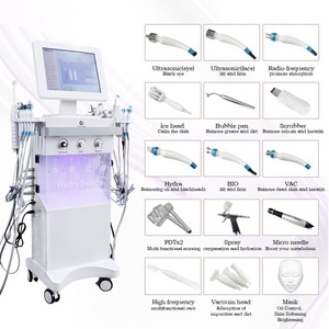 Nouvelle version améliorée, appareil facial <span class=keywords><strong>Aqua</strong></span> Hydro 15 en 1, hydrodermabrasion, blanchiment de la peau, hydrodermabrasion, prises UK/EU - Product Image 4