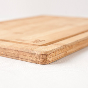 Bambkin bamboo cutting board with <b>sink</b> and hanging holes, rolling board with <b>sink</b> - Product Image 2