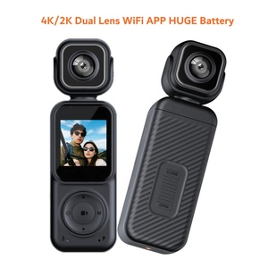 Videocamera Sportiva CPT WiFi APP Live Vlog 4K 2K con Doppia Registrazione, Angolo Ampio 150°, Schermo da 1,5'', Lente Rotante, Telecamera per Bicicletta - Product Image 1